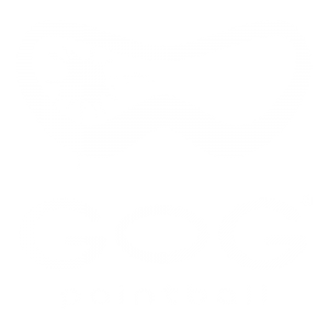 2015 GOG Paintball Logo - White